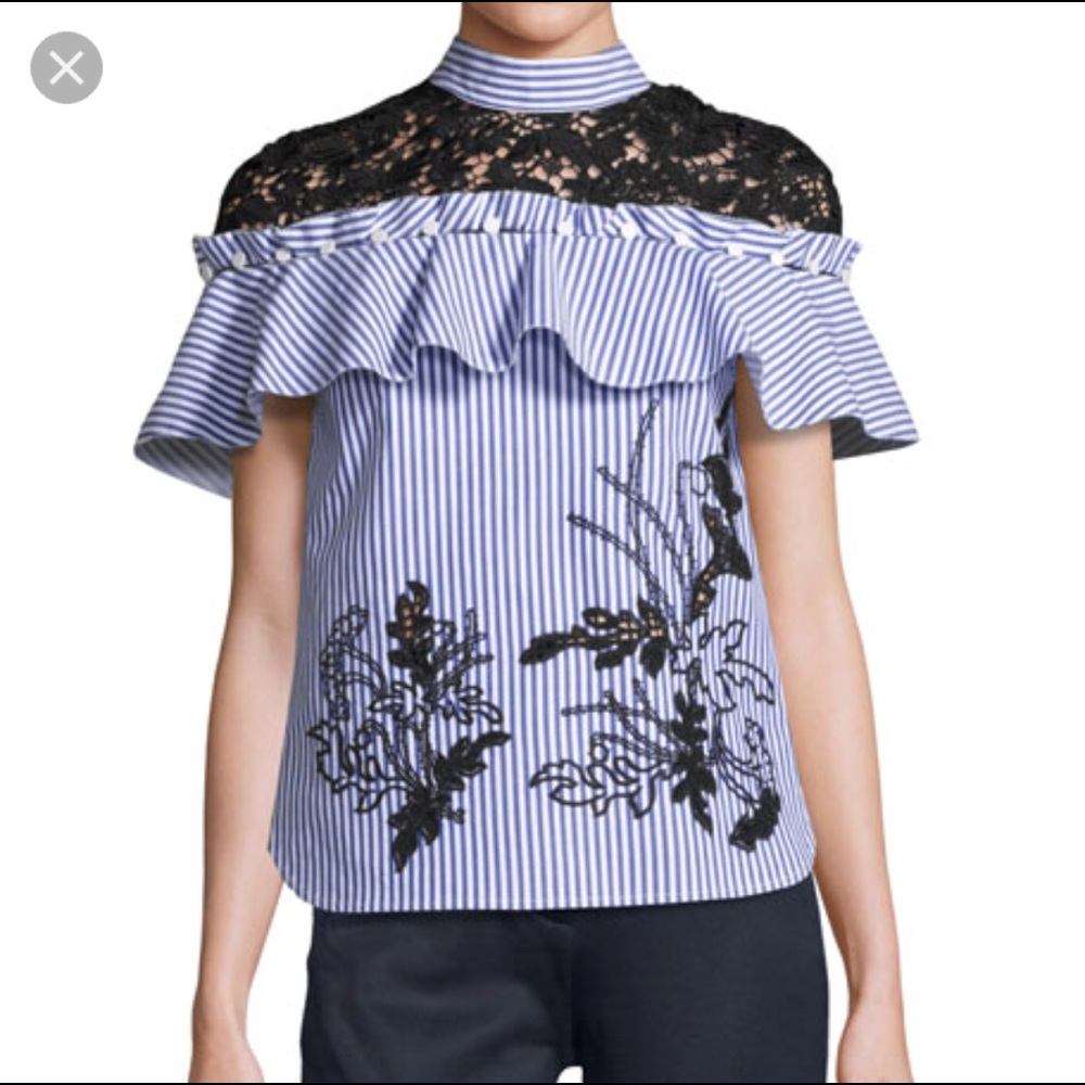 ⭐️BRAND NEW WITH TAGS⭐️ Self-Portrait Blouse